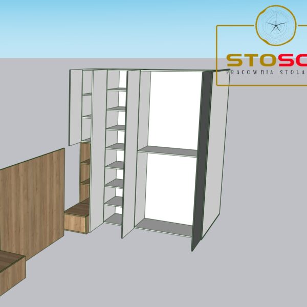 ZABUDOWA SYPIALNIA 2